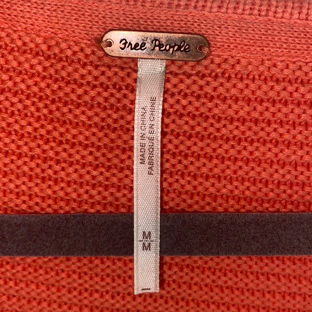 Free People Coral Sweater - Picture 6 of 7